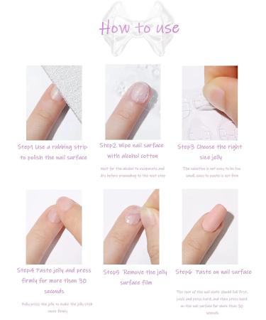 Short Square Mint Green French Tip Press On Nails - 24 Pcs Full Cover False Nails with Glue - Buy Online on GoSupps.com