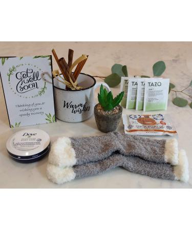 Women's Get Well Soon Care Package for Recovery - Encouragement Gift Basket for Surgery, Cancer, Injury, Hospital Stay - Includes Snacks, Personal Care Items - Ideal for Friends, Moms, Girlfriends - Buy Online on GoSupps.com