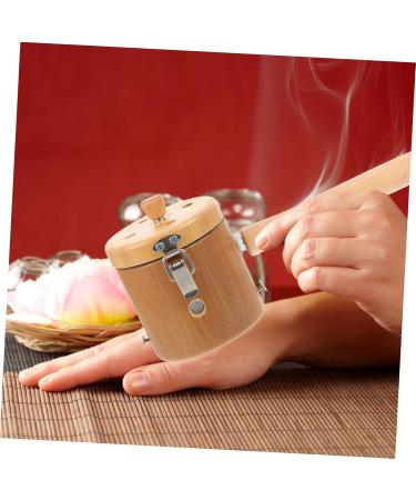 Minkissy 4 Sets Moxibustion Massage Tools - Metal Container Gel Burner & Storage Box - Buy Online on GoSupps.com