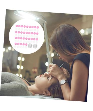  Mikinona Mikinona 200pcs Eyelash Glue Rings Eyelash Glue Container Glue For Eyelash Extension Glue Holder For Eyelash Extension Makeup Ring Kit - Buy Online on GoSupps.com