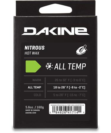 Dakine Nitrous Wax - 5.6oz Assorted - All Temp (PFC-Free) - One Size