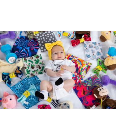 Baby Paper Duckies Print Crinkle Teether and Sensory Toy for Infants | Non-Toxic & Washable | Perfect for Baby Showers - Buy Online on GoSupps.com