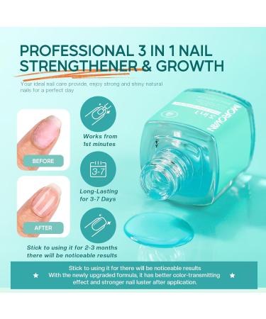 Morovan Gel Nail Polish Remover Kit - Quick & Easy Gel Polish Removal in 3-5 Mins | Includes Liquid Latex Tape Nail Strengthener & Cuticle Pusher | International Shipping Available - Buy Online on GoSupps.com