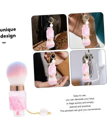Didiseaon Manicure Mushroom Head Shaving Brush Hair Duster Brush Nail Dust Brush Makeup Tool Make up Brushes Nail Brush for Cleaning Fingernails Powder Brush Blush Brush Manicure Brush - Buy Online on GoSupps.com