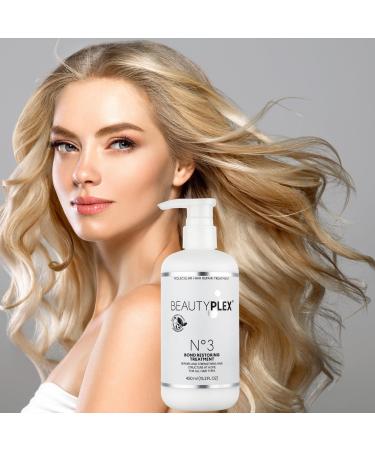 Beautyplex No 3 Bond Restoring Treatment | Hair Mask for Damaged Hair | Molecular Repair Strengthening & Protection 450 ml - Buy Online on GoSupps.com