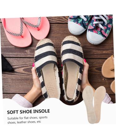 NOLITOY Honeycomb Three-Point Insole & Nail Gloves - Heel Lift Insoles for Women | 3/4 Length Shoe Inserts & Sports Shoes - Buy Online on GoSupps.com