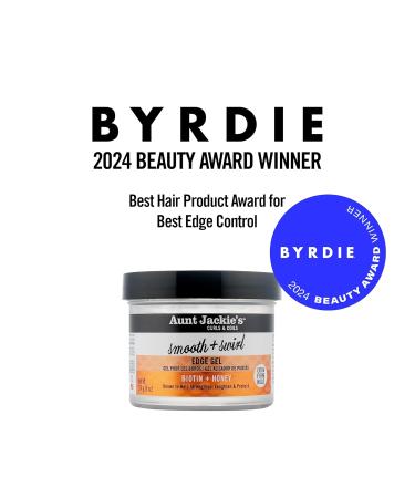Aunt Jackie's Braid + Twist Collection Smooth + Swirl Edge Gel | Extra Firm Hold | 4oz - International Shipping Available - Buy Online on GoSupps.com