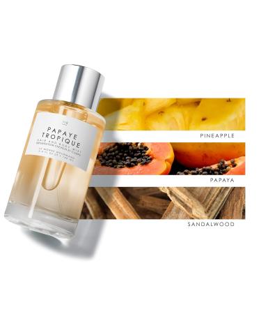 Le Monde Gourmand Papaye Tropique Hair & Body Mist - 3.4oz (100ml) - Floral Fruity Sandalwood Fragrance Notes Papaye Tropique 3.4 Fl Oz (Pack of 1) - Buy Online on GoSupps.com
