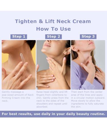 Neck Firming Cream | Anti-Wrinkle Moisturizer for Tightening & Lifting Sagging Skin | Reduce Fine Lines & Wrinkles - Buy Online on GoSupps.com