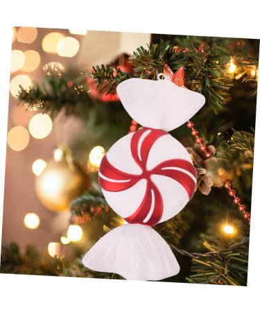 Alipis 1pc Christmas Tree Xmas Tree Hanging Candy Chic Xmas Pendants Accessories Decorative Ball Painted - Buy Online on GoSupps.com