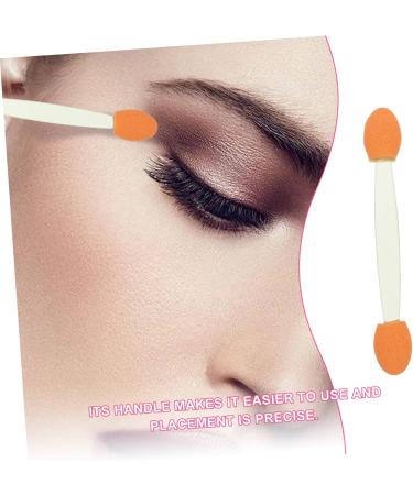 POPETPOP 200 pcs Professional Tool Sticks Cosmetic Disposable Eyeshadow Applicator Double-end Double-headed 6.5x1.3cmx2pcs Greenx2pcs - Buy Online on GoSupps.com