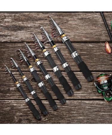 VGEBY Mini Telescopic Fishing Rod - Portable Short 2.3M Sea Fishing Pole for International Adventures - Buy Online on GoSupps.com
