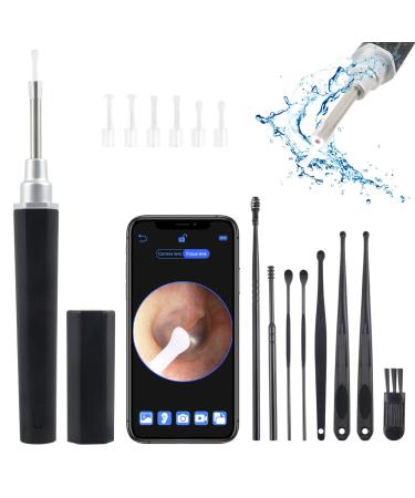 Ear wax removal Otoscope soarfly 1920p FHD wireless ear cleaner with camera and 6 LEDs IP67 waterproof ear endoscope 360 -wide angle Otoscope camera 3.5mm Otoscope camera for adult children