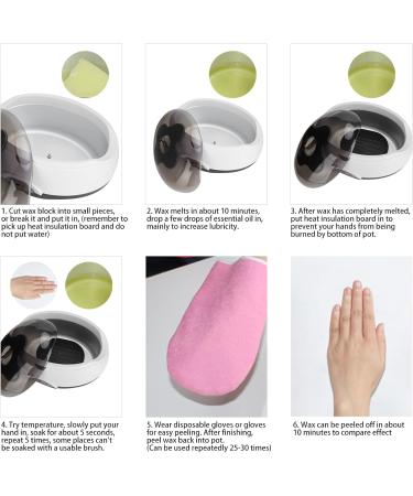 Machine Cire de Paraffine pour les Mains et les Pieds pilation Professionnelle Chauffe-cire Garde au Chaud Bain de Paraffine pour Femmes et Hommes 2 2 L (Prise UE 220V) - Buy Online on GoSupps.com