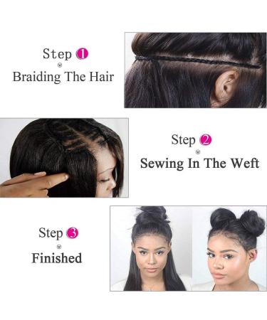 Elailite 7A Virgin Brazilian Straight Human Hair Bundles - Premium Hair Extensions for Luxurious Style - Buy Online on GoSupps.com