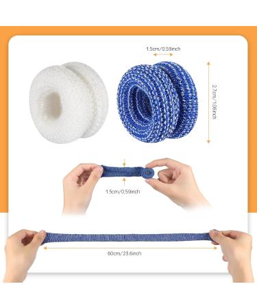 Buy Tubular Bandage Finger Roll - Elastic Cotton Finger Cots & Dressings for Sprains & Swelling | 40 Pcs 15x600 mm - Fast International Shipping - Buy Online on GoSupps.com