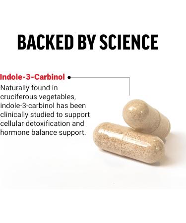 Buy FORCE FACTOR Indole 3 Carbinol 200mg - Detox & Antioxidant Supplement for Men & Women Vegan 60 Capsules - Buy Online on GoSupps.com