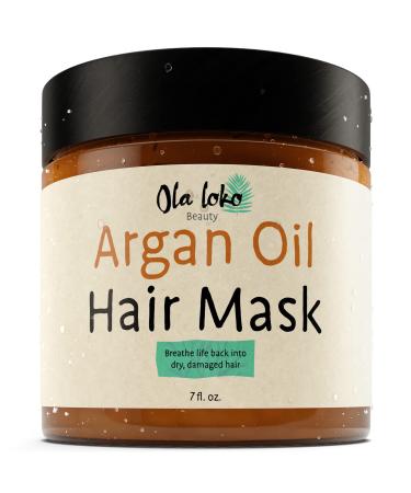 Ola Loko            * Argan Oil Hair Mask for Dry Damaged Hair and Growth  Deep Conditioner for Dry Damaged Hair and Color Treated Hair  Hair Treatment to Nourish  Repair and Moisturize