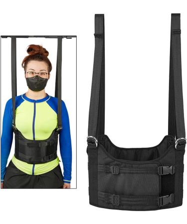 Qialexicon Home Back Stretcher Back Traction Belt Simple to Use Back Training Multifunction Fitness Small - Buy Online on GoSupps.com