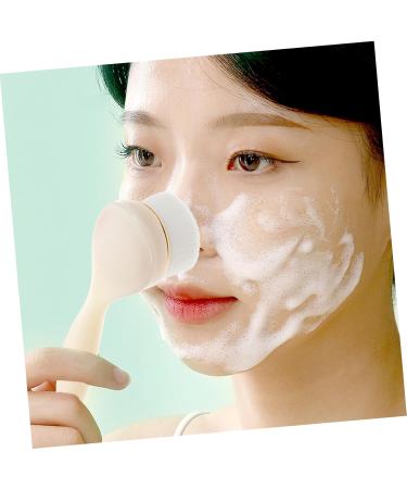 Angoily Face Brush Home Facial Brush Silicone Face Scrubber Silicone Scrubbers Handheld Scrubber Brush for Massaging Silicone Brush Manual Pore Clean Makeup Tools Silica Gel Miss - Buy Online on GoSupps.com