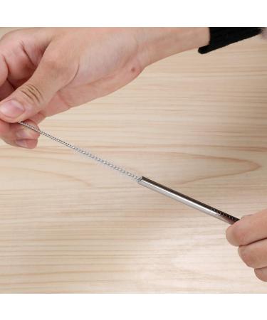 Sunwinc Reusable Metal Straws 50PCS Super Long 10.5 Inch Drinking Metal Straws All Bent Curved Stainless Steel Straws for 30oz/20oz Tumblers Yeti Cups Travel Mugs Reusable Rustproof Eco-Friendly Dishwasher Safe (All bent-10.5" Silver) - Buy Online on GoSupps.com