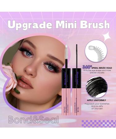 Lash Bond and Seal 2 in 1 Eyelash Extension Glue - Waterproof Long-Lasting Hold 72 Hours - DM20 Kit for DIY Lash Extensions - Buy Online on GoSupps.com