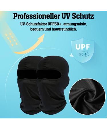 4 Pack Storm Hood Balaclava UV Protection Masks - Windproof Multifunctional Face Hood for Men & Women - Ski Motorcycle & Outdoor Sports - Size S-3XL - Black - Buy Online on GoSupps.com