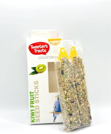 6 PACK MIXED VARIETY TWEETERS BUDGIE HANGING BIRD SEED TREAT STICKS 2PCS 100G 3 FLAVOURS - Buy Online on GoSupps.com