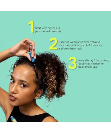 On the Fly | Hair Finishing Stick | Anti Frizz Baby Hair Fixer | Non Sticky And Non Greasy | No Hard Cast | Anti Flyaway Wand | 10 ml - Buy Online on GoSupps.com