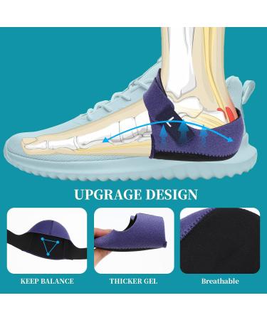 Heel Protector Cushions for Pain Relief - Gel Inserts for Plantar Fasciitis & Achilles Tendonitis | Supports Men & Women - Buy Online on GoSupps.com