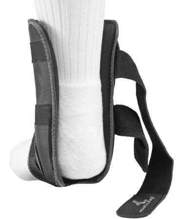 Mueller HG80 Premium Hard Shell Ankle Brace - XL Right Ankle Black/Gray | International Shipping Available - Buy Online on GoSupps.com