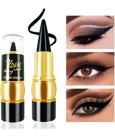  Nbhuiakl Beauty Cosmetics Quick-Drying Water-Resistant Gel Eye Pencil Black - Buy Online on GoSupps.com