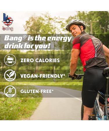 VPX Bang Military Shots 12-Pack - Sugar-Free Energy Shot with Caffeine, Creatine, and BCAAs - Gluten-Free, Vegan Formula - Strawberry Blast - Buy Online on GoSupps.com