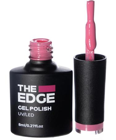 THE EDGE Gel Nail Polish 8ml - The Flamingo Pink - UV/LED Manicure/Pedicure for Salon & Home Use Highly Pigmented/Long Lasting/2-Coat Coverage - Buy Online on GoSupps.com