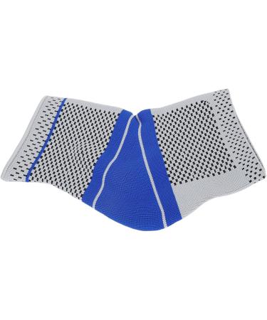 Adjustable Sports Ankle Brace - Breathable Silicone Ankle Sleeve Support for Sprains Strains & Plantar Fasciitis - Men & Women (M - Buy Online on GoSupps.com