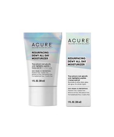 Acure Resurfacing Dewy All Day Moisturizer 1 fl oz - Hydrate & Revitalize Skin - Buy Online on GoSupps.com