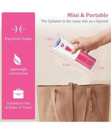 Facial Epilator Facial Epilator for Women Painless Smooth Glide Epilator Hair Removal Device for Women Painless Lady Shavers Epilator for Face Bikini Leg Arms Lips Chin Peach Fuzz - Buy Online on GoSupps.com