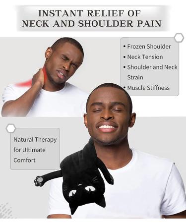 Microwave Heating Pad for Pain Relief  9" x 17" Microwave Heating Pads for Cramps  Back Pain  Neck Shoulder  Knee  Muscles  Joints  Microwavable Heating Pads Natural Heat Pack Moist Heat  Black Cat Black cat - 1 - Buy Online on GoSupps.com