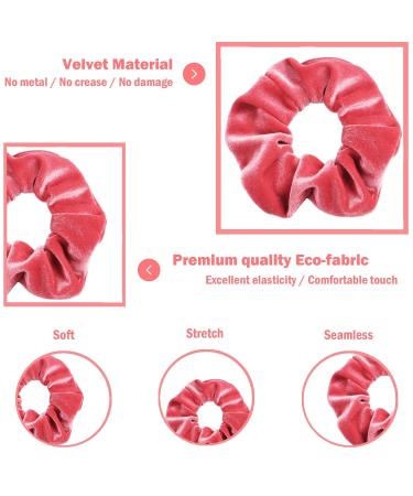 Ivarys Hair Ties for Girls - 12 Soft Elastic Ponytail Holders in Cute Colors for Teens & Women - Buy Online on GoSupps.com