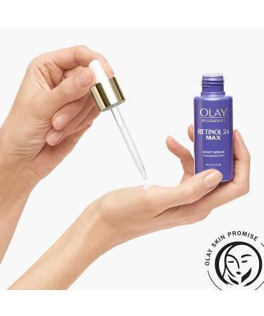 Olay Regenerist Retinol 24 Max Night Serum 1.3 Fl Oz - Advanced Overnight Skincare for Youthful Radiant Skin - Buy Online on GoSupps.com