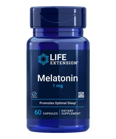 Life Extension Melatonin 1 mg 60 Capsules