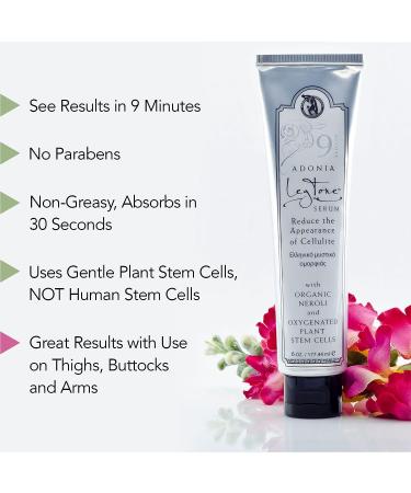 ADONIA LEGTONE Organic Natural Cellulite Cream - Anti-Cellulite Treatment for Soothing, Relaxing, Tightening, and Firming Skin - Buy Online on GoSupps.com