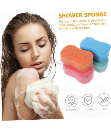 8pcs Facial Loofah Sponge Set for Men | Soft Konjac Bathing Accessories | Gentle Baby Bath Towel Scrubber & Pouf Sponge - Buy Online on GoSupps.com