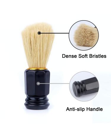 Beomeen Shaving Brush 2 Pack - Professional Hair Salon Tool Gifts for Men - Buy Online on GoSupps.com