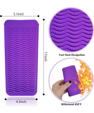 Silicone Heat Resistant Curling Iron Case & Neoprene Straightener Holder Bag | 2 PCS Travel Hair Tools Organizer - Buy Online on GoSupps.com