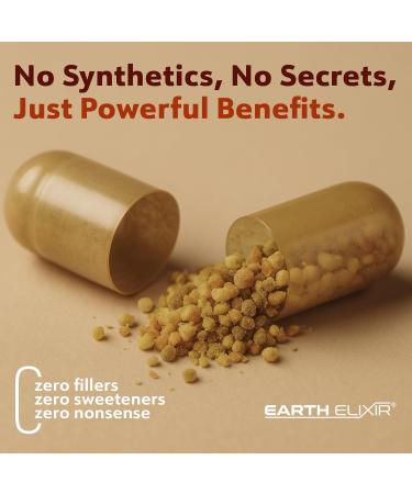 Earth Elixir 3-in-1 Organic Bee Pollen Capsule Non-GMO Pure Raw Bee Pollen Royal Jelly Propolis Extract for Women & Men Natural Energy Immune & Vitality Support 180 Propolis Capsules - Buy Online on GoSupps.com