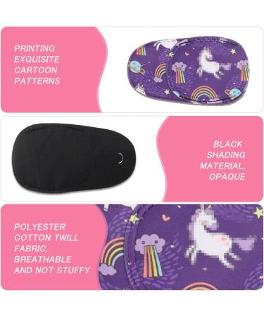 Lusofie 8 Pcs Colorful Eye Patches for Kids - Stylish Right & Left Eye Patches for Boys & Girls | Ideal for Glasses | International Shipping - Buy Online on GoSupps.com