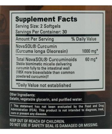 OptimaEarth Liquid Gold Curcumin w/NovaSOL - Turmeric Supplement for Joint Pain Relief - 185x More Bioavailable - Buy Online on GoSupps.com