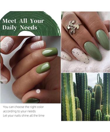 Aokitec 8 Colors Dip Powder Kit - French Manicure Collection for Salon-Quality Nail Art at Home - Odor-Free, Long-Lasting Formula | No Lamp Needed - Dawn Forest - Buy Online on GoSupps.com