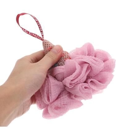 Loofah Sponge Bath Scrubber | Exfoliating Body Wash Sponge for Men & Women | Shower Accessories in Random Color - Buy Online on GoSupps.com